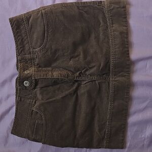 EMS Corduroy Mini- Skirt